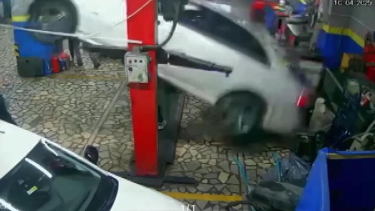 Beykoz’da korkunç kaza Liftin altında kalan tamirci hayatını kaybetti