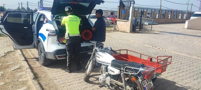 Yediği ceza motosikletin parasını geçti