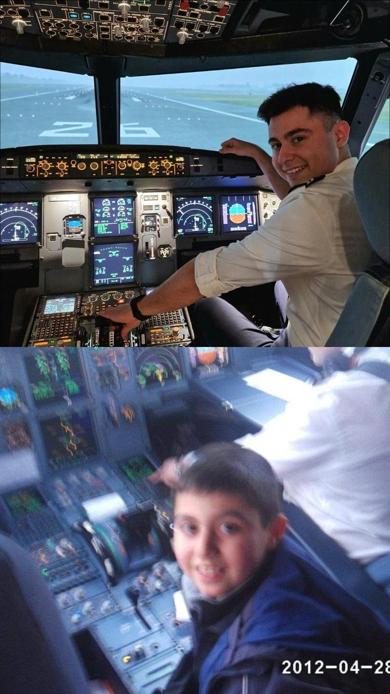 24 yaşındaki Alim Uygun, AJet’in en geç pilotu oldu: Önce uçak sonra otomobil kullandım