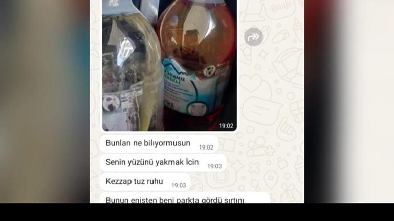 Boşanmak isteyen eşinin babasına kezzapla saldırdı