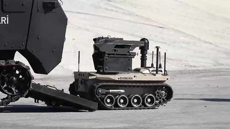 İnsansız kara aracı Barkanda seri üretime geçiliyor