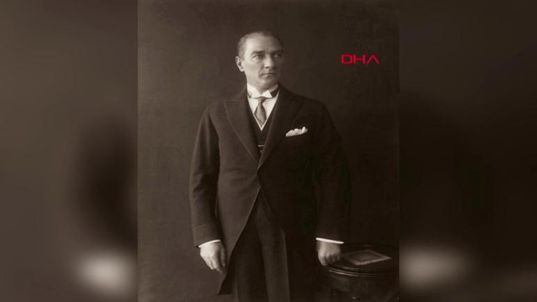 Atatürk’ün tarihi fotoğraf çekimi anları ilk kez video kaydında