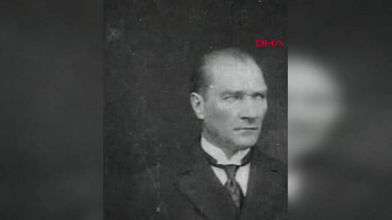 Atatürk’ün tarihi fotoğraf çekimi anları ilk kez video kaydında