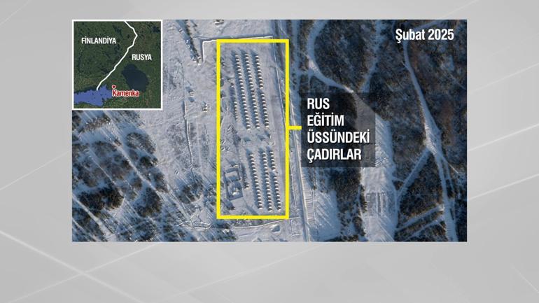 Rusyadan Finlandiya sınırına yığınak