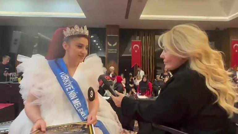 Engelli güzeller taç taktı