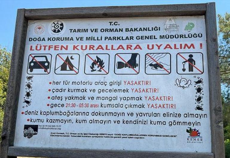 Dikkat Bu plajlara akşam girmenin cezası 557 bin 212 TL