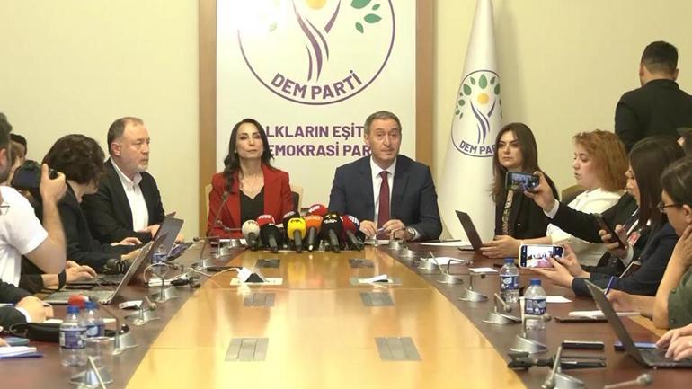 DEM Parti’nin siyasi parti turlarında gündem PKKnın kararı ve komisyon