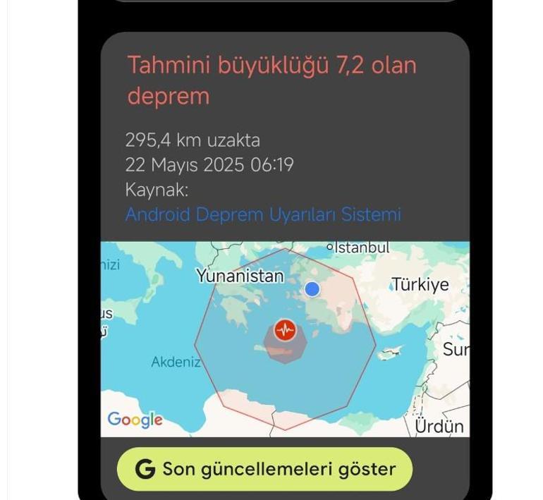 Google Android Deprem Uyarı Sistemi nedir, nasıl kullanılır Android Deprem Uyarı Sistemi Açma Adımları