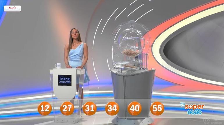 Son dakika: Bugünkü Süper Loto çekilişi sonuçları belli oldu 22 Mayıs 2025 Perşembe akşamı Süper Loto bilet sonucu sorgulama ekranı