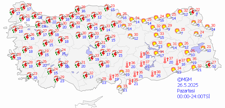 23 MAYIS 2025 HAVA DURUMU: Yeni Haftaya Hava Uyarısı: İstanbul ve Diğer Şehirlerde Yağmur Bekleniyor
