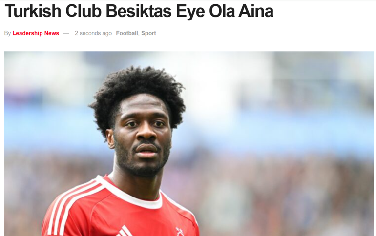 Ole deÄŸil Ola BeÅŸiktaÅŸtan saÄŸ bek hamlesi: GalatasarayÄ±n transfer listesindeydi