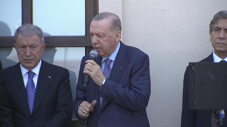 Cumhurbaşkanı Erdoğan, Gümrükçü İshak Ağa Camiinin açılışını gerçekleştirdi