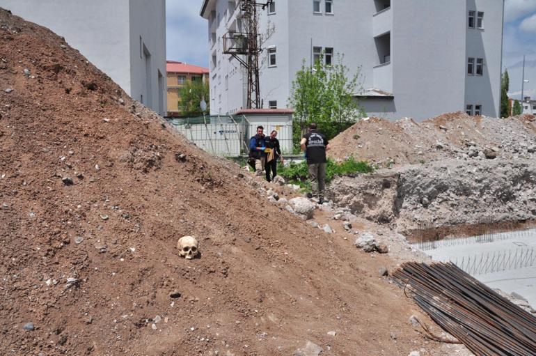 Okul inşaat kazısında polisi alarma geçiren ihbar