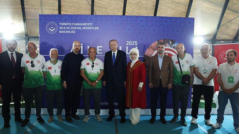 Cumhurbaşkanı Erdoğan, 7. Etnospor Kültür Festivalini ziyaret etti