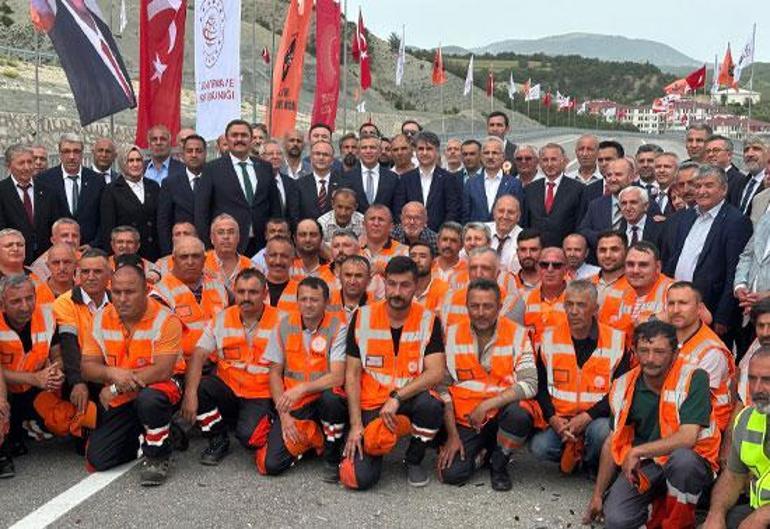 Göynük Çevre Yolu açıldı Bakan Uraloğlu: Orta Anadolu Otoyolu’nu inşa etmeyi planlıyoruz