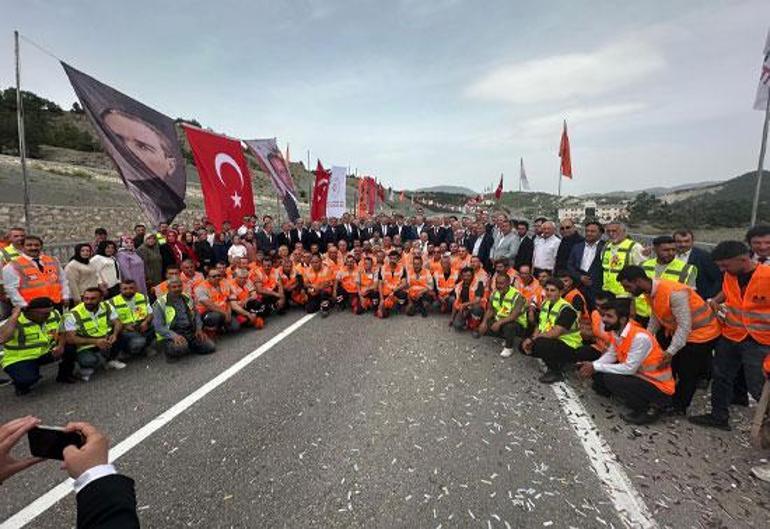 Göynük Çevre Yolu açıldı Bakan Uraloğlu: Orta Anadolu Otoyolu’nu inşa etmeyi planlıyoruz