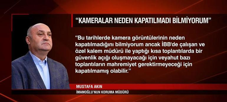Sadece 3 toplantı bantlanmış | İmamoğlunun koruma müdürü konuştu