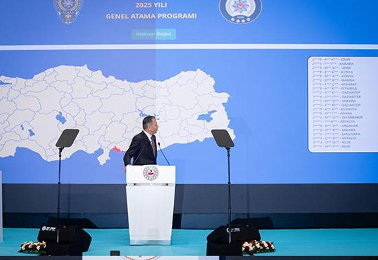20 bin polis tek tuşla atandı Bakan Yerlikaya: Yer değiştirme işlemleri artık “Görev Puanı” esasına göre yapılacak