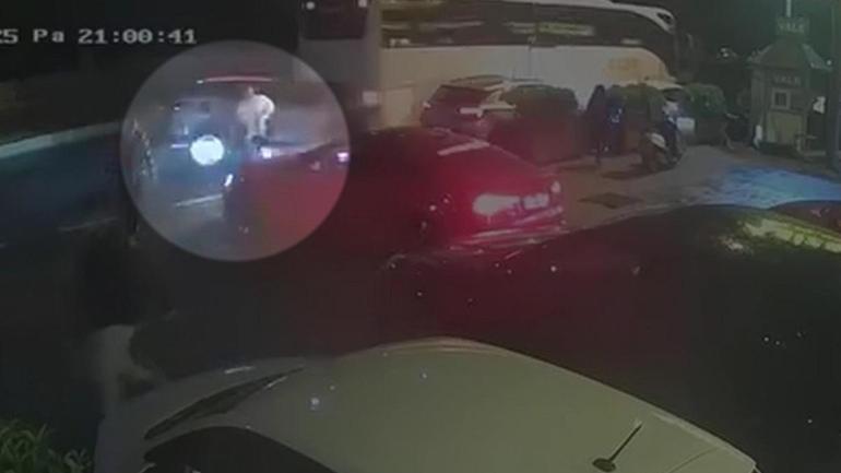 O anlar kamerada... Ölümden saniyelerle kurtuldu, refleksi hayatını kurtardı