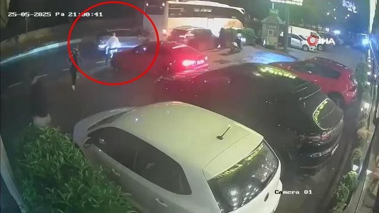 O anlar kamerada... Ölümden saniyelerle kurtuldu, refleksi hayatını kurtardı