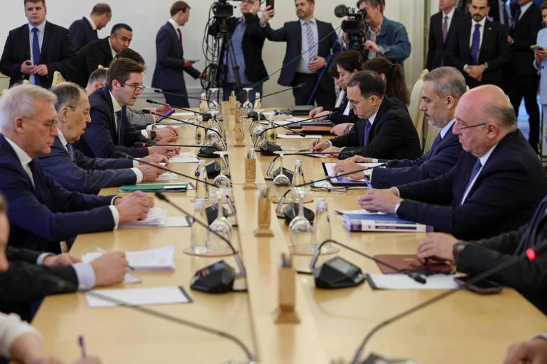 Dışişleri Bakanı Hakan Fidanın Rusya temasları: Lavrov ile ortak basın toplantısı bugün