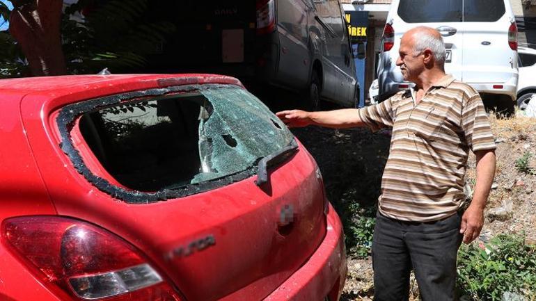 İzmirde su borusu patladı Çevrede hasar oluştu