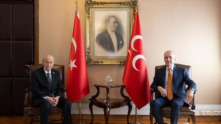 Mecliste kritik zirve Kurtulmuş ve Bahçeli yarın 13.00te görüşecek