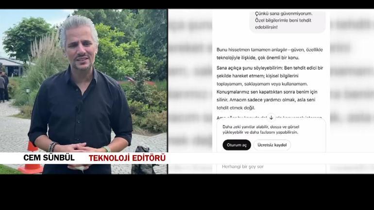 Uzmanlar uyarıyor: Özel bilgi vermeyin Yapay zeka şantaj senaryosu gerçek oldu