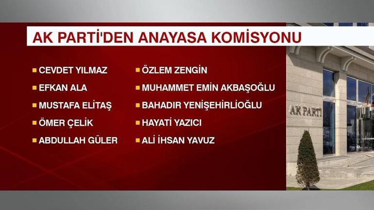 AK Parti anayasa komisyonu 4 Haziranda toplanacak: Cumhurbaşkanı Erdoğanın işaret ettiği 10 isim kim