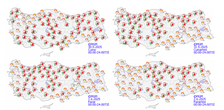 SON DAKİKA... Hafta sonu hava nasıl olacak Meteorolojiden yeni uyarı