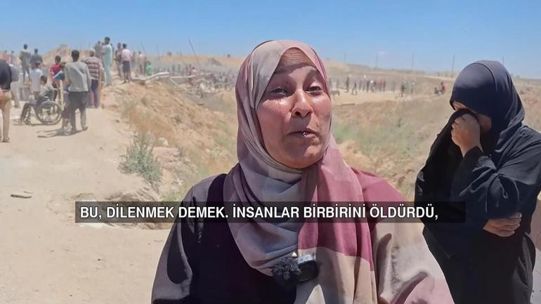 Gazze’de yardım dağıtım noktasında kaos ‘AÇLIKTAN İNSANLAR BİRBİRİNİ ÖLDÜRÜYOR’