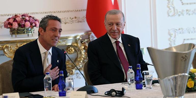 Cumhurbaşkanı Erdoğan, Fenerbahçe Beko takımını kabul etti