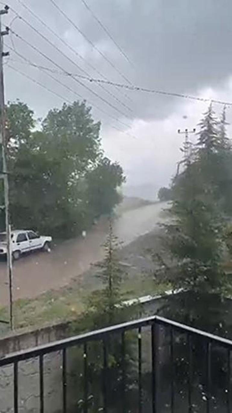 Haziran ayında Ankaraya dolu yağdı