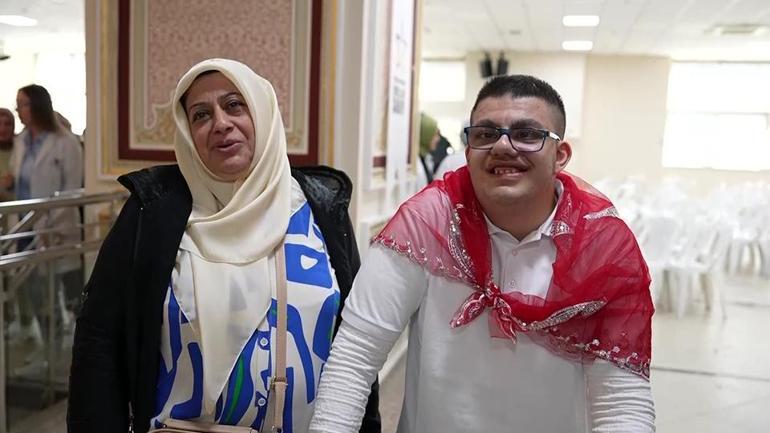 Engelli gençler temsili olarak askere uğurlandı