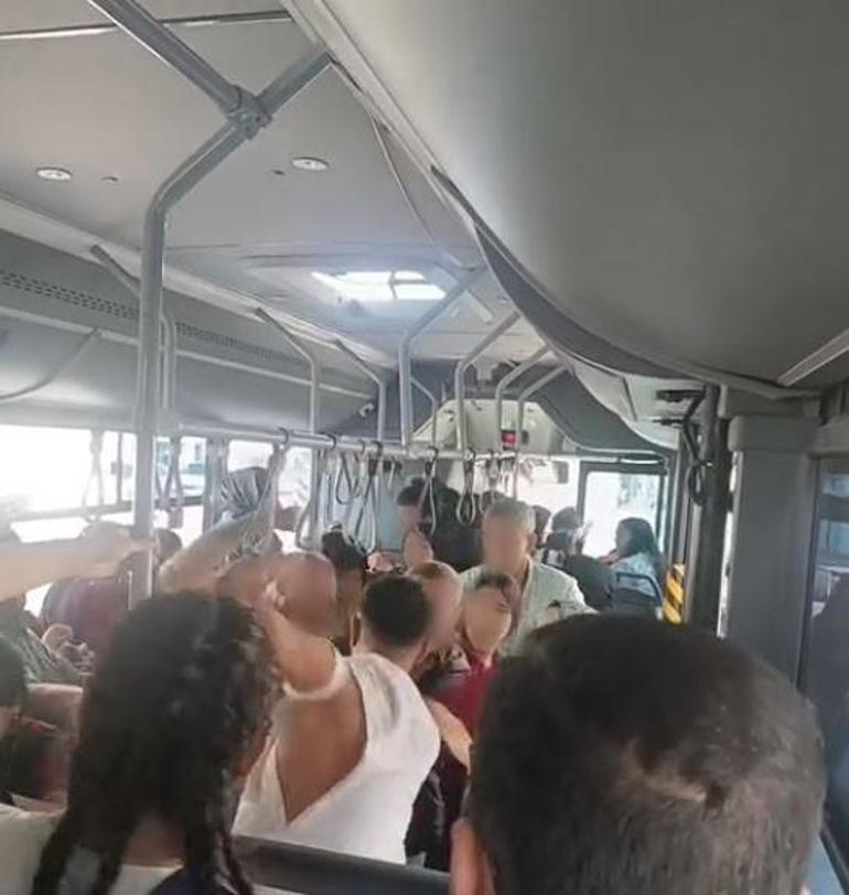 Yer: İstanbul... Taciz iddiası otobüsü karıştırdı: Tekme ve yumruklar havada uçuştu