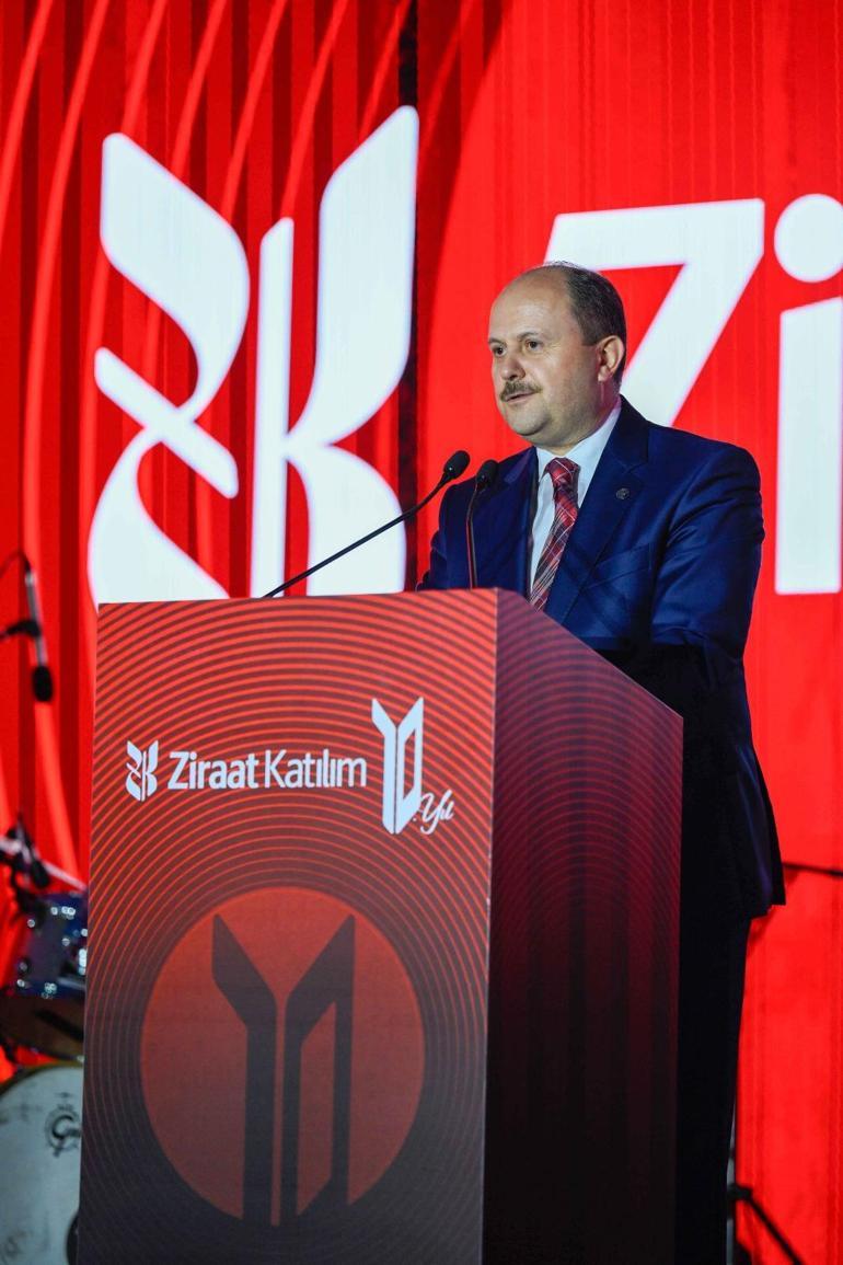 Türkiye’nin ilk kamu katılım finans kurumu Ziraat Katılım 10 yaşında