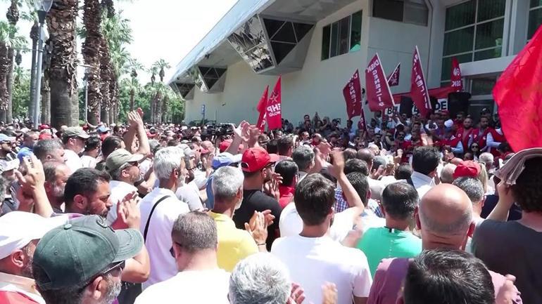 İzmirde grev 6’ncı gününde