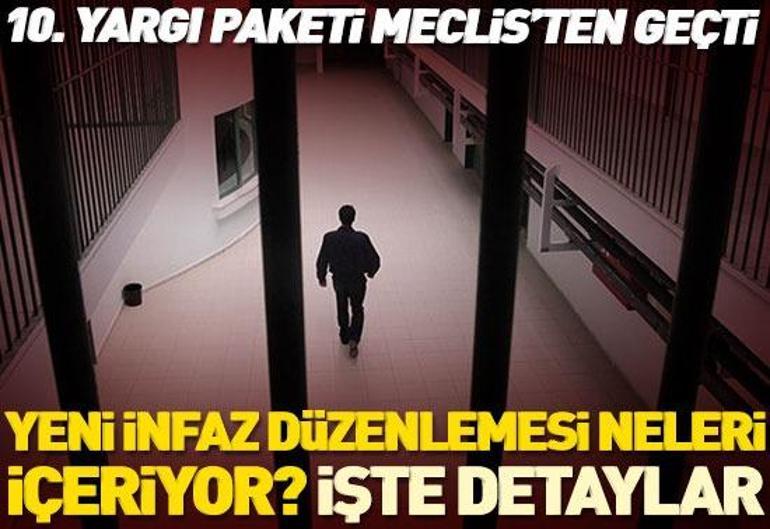İnfaz düzenlemesi kabul edildi: Tahliyeler ne zaman başlayacak