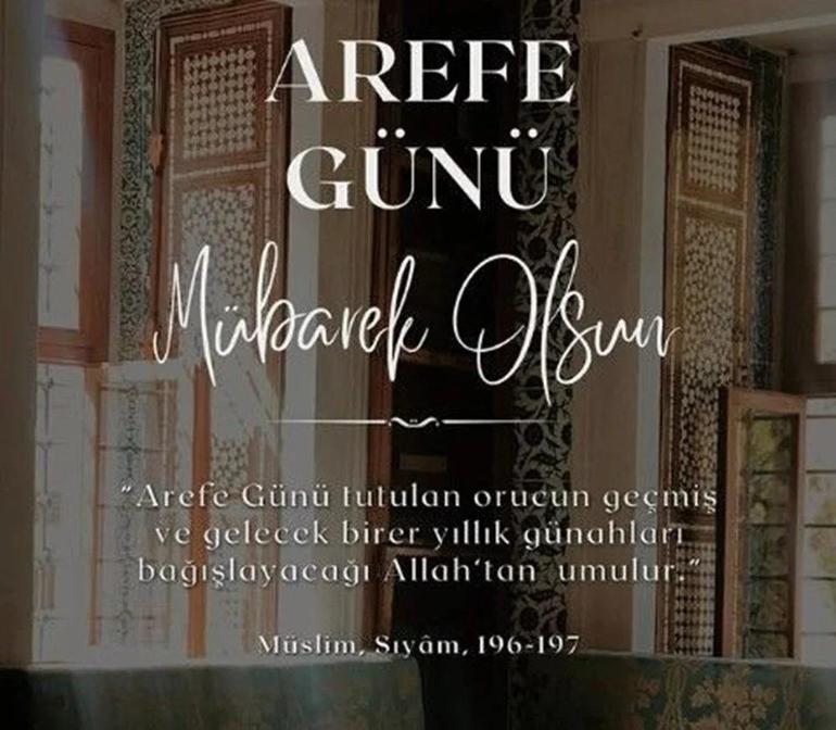 AREFE GÜNÜ MESAJLARI 2025: Resimli, Dualı ve Ayetli Bayram Arefesi ile İlgili Kutlama Sözleri