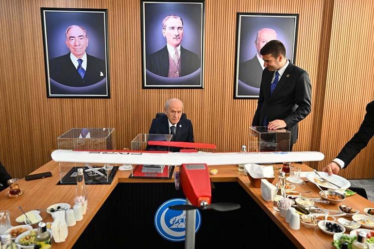 MHP Lideri Bahçeli Ülkü Ocaklarını ziyaret etti