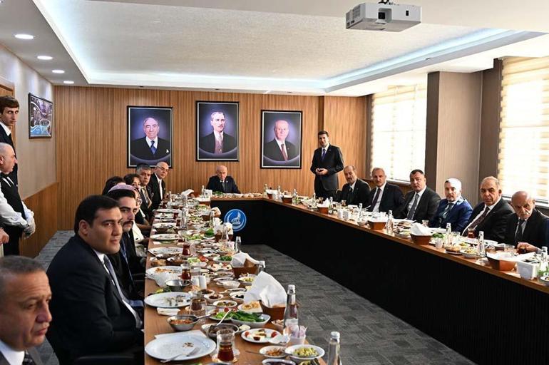 MHP Lideri Bahçeli Ülkü Ocaklarını ziyaret etti