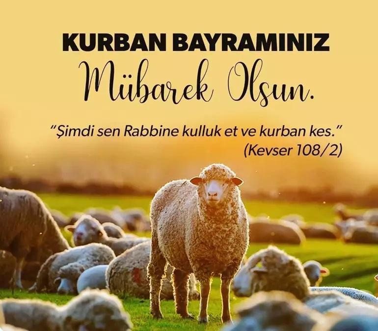 KURBAN BAYRAMI MESAJLARI RESİMLİ 2025: WhatsApp, Facebook, Instagram ve Xte paylaşabileceğiniz dualı, anlamlı, kısa Kurban Bayramı mesajları