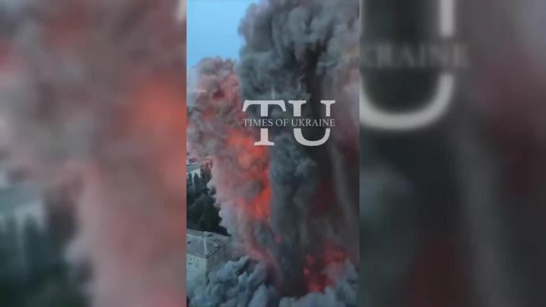 Rusya’dan Ukraynaya dev misilleme
