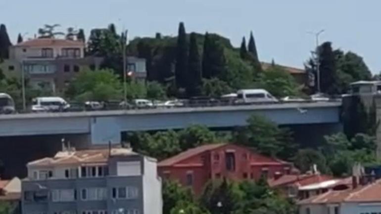 15 Temmuz Şehitleri Köprüsünde hareketli anlar Ekip bölgeye sevk edildi