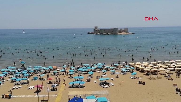Bayramda tatil bölgelerinde yoğunluk