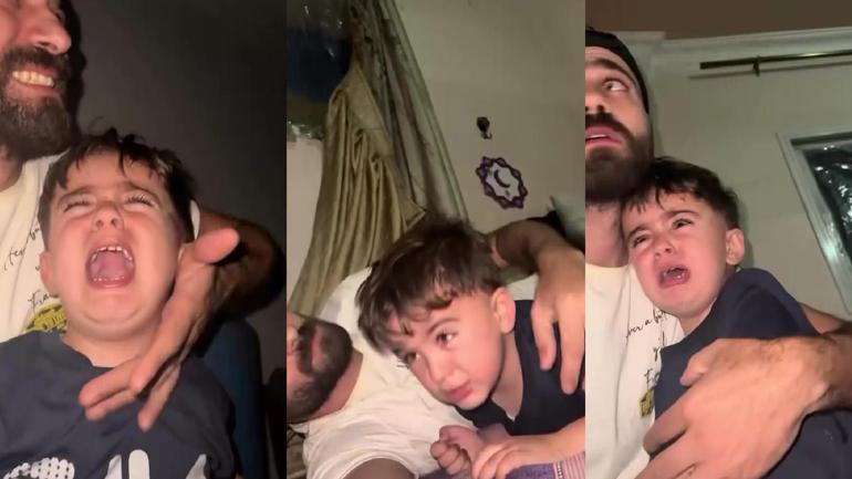 Bayramda Bombalar Altında: Gazze’de bir babanın çaresiz feryadı