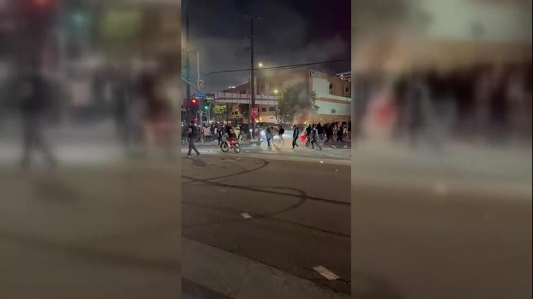CNN TÜRK Los Angelesten aktarıyor | Trump’tan Talimat: Ordu sokakta, gerginlik tırmanıyor