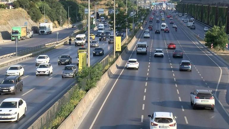 Kurban Bayramı sonrası İstanbul trafiğinde yoğunluk oluştu