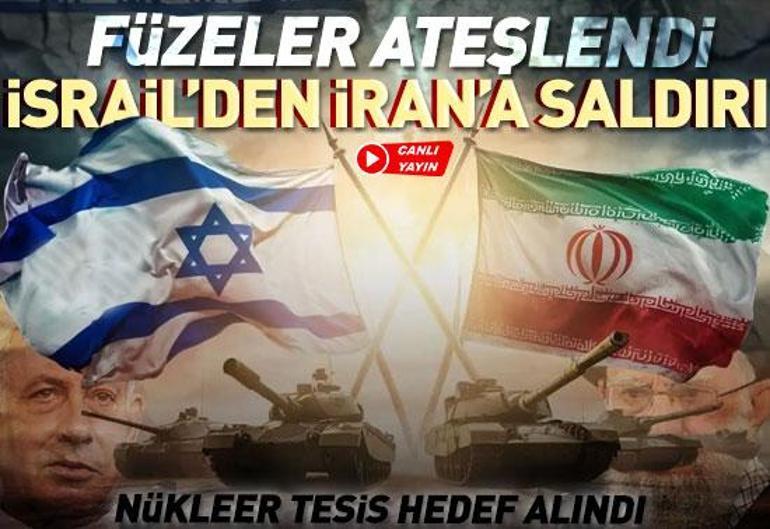 İsrailin vurduğu İrandan son dakika görüntüleri | Video Haber