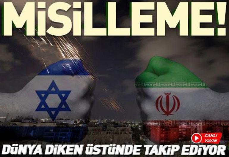İran İsraile balistik füze yağdırdı İşte gece boyu yaşananlar...